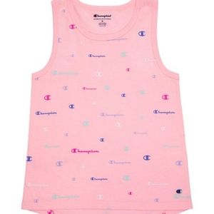 Champion Pink Candy Logo Racerback Tank Top NWT